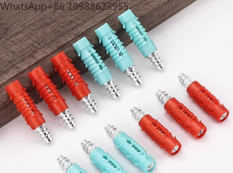 Furniture Hardware Fasteners - 50 plastic wrapped iron connectors furniture