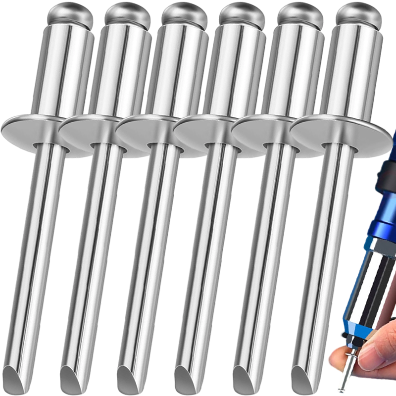Furniture Hardware Fasteners - Dome Head Blind Rivets Aluminum Nail