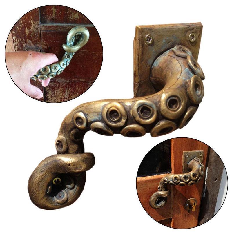 Furniture Hardware Nut - Vintage Octopus Door Knob Outdoor Hook
