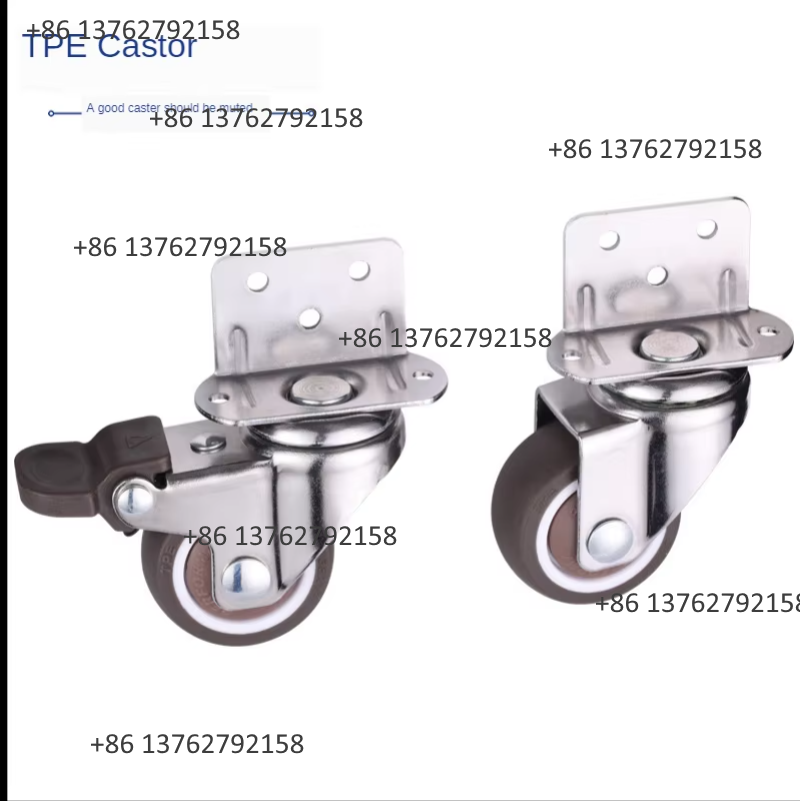 4Pcs Soft Rubber Quiet Swivel  - Furniture And Hardware recension och pris