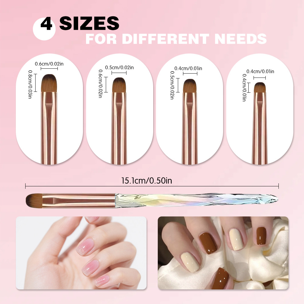 Nail Brush for Nail Art Design - Furniture Hardware Nails recension och pris