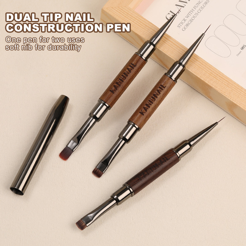 Dual-End Nail Art Brush Kolins - Furniture Hardware Nails recension och pris