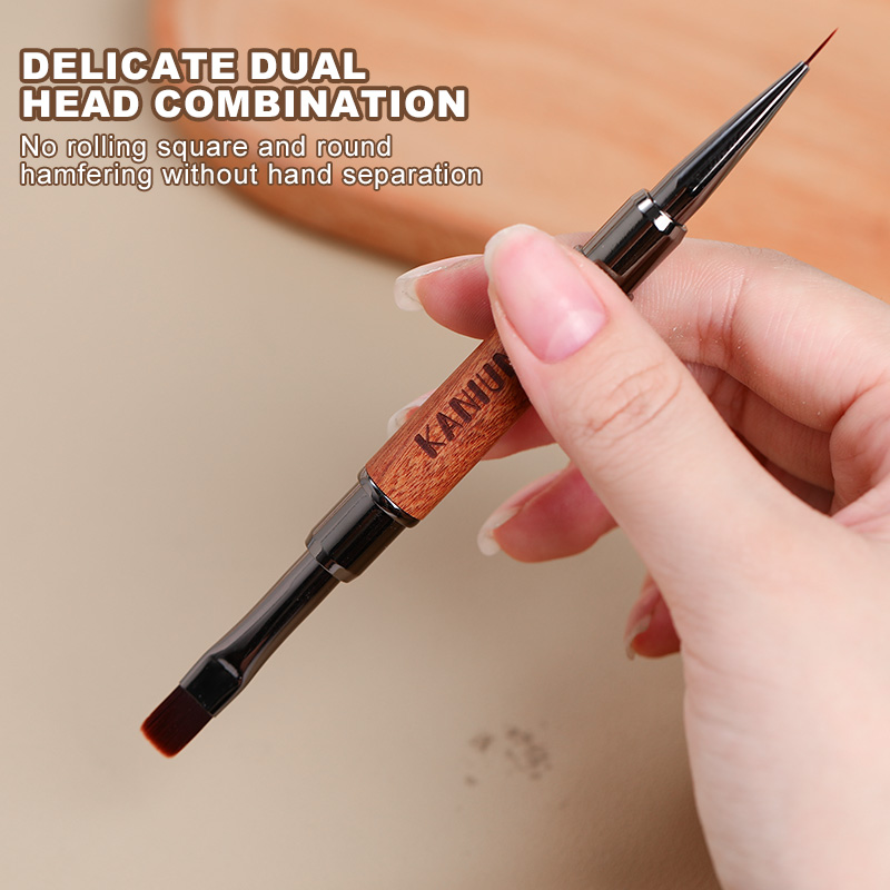 Dual-End Nail Art Brush Kolins - Furniture Hardware Nails recension och pris