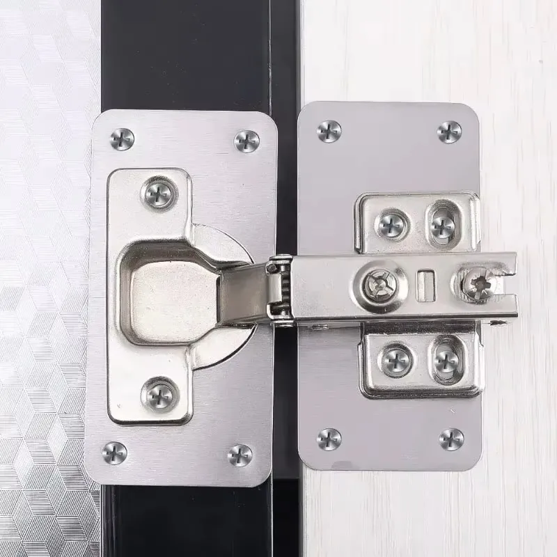 4Pair Hinge Repair Plate Cabin - Furniture Hardware Replacement Parts recension och pris