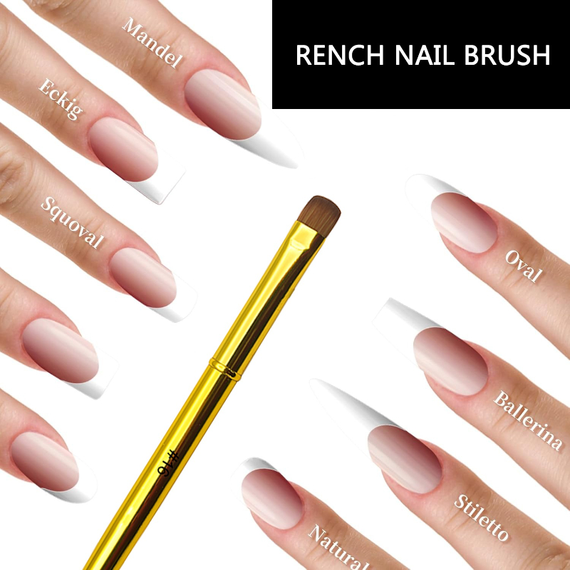Kolinsky French Nail Art Brush - Furniture Hardware Nails recension och pris