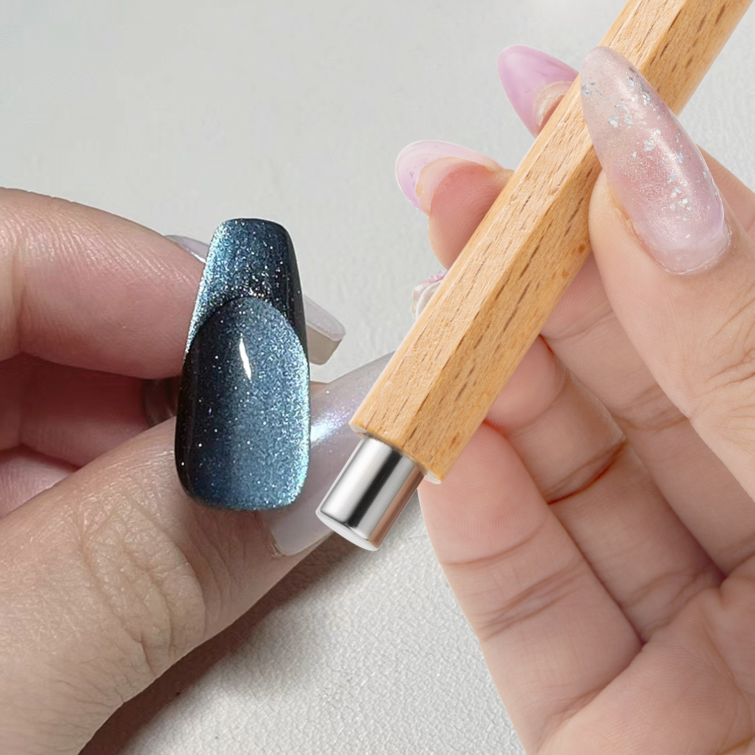 1pc Nail Art Nail Magnetic Sti - Furniture Hardware Nails recension och pris