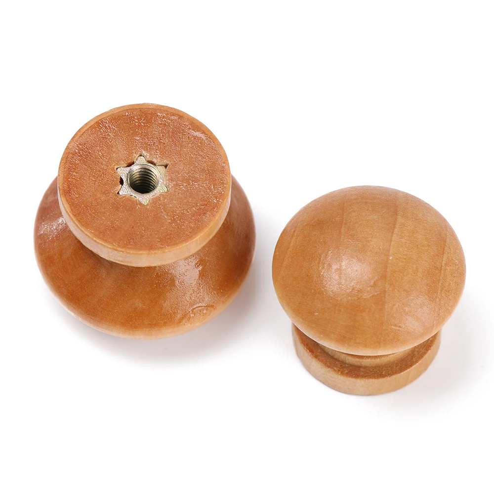 10pcs/Lot Round Shape Natural  - Furniture Hardware Handles recension och pris