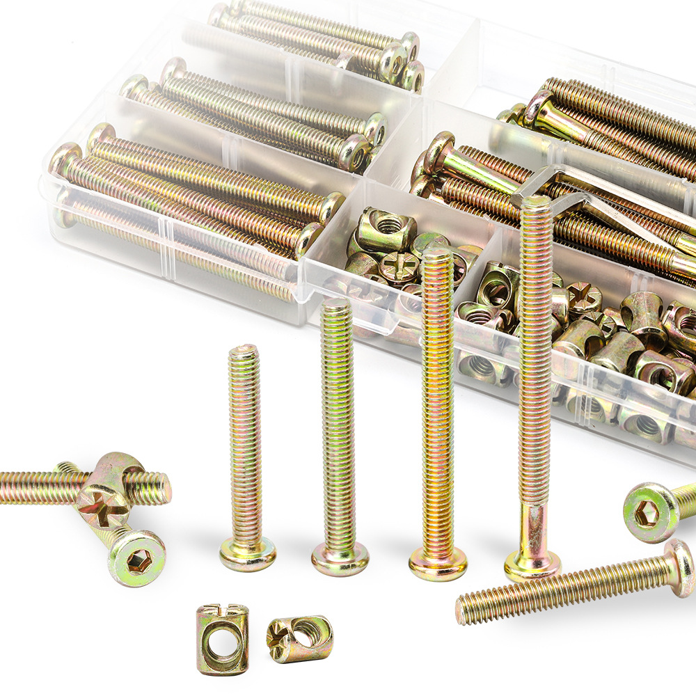 Hex Socket Flat Head Furniture - Furniture Hardware Barrel Nut recension och pris