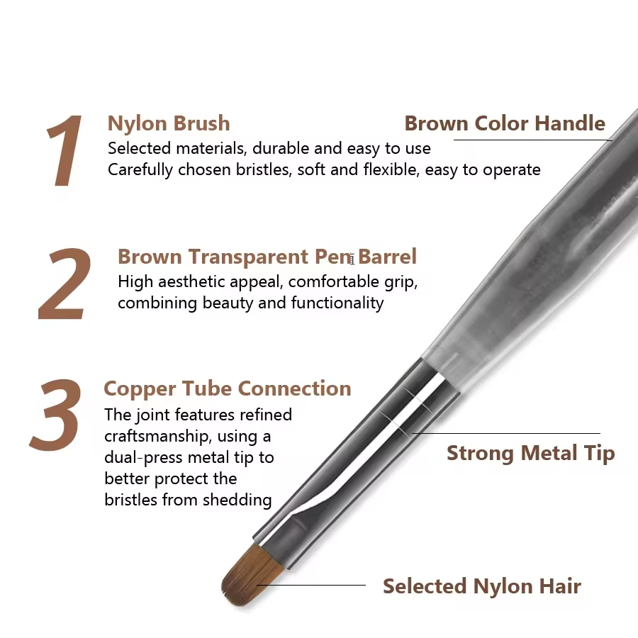9Pcs Nail Brush Liner DIY Pain - Furniture Hardware Nails recension och pris
