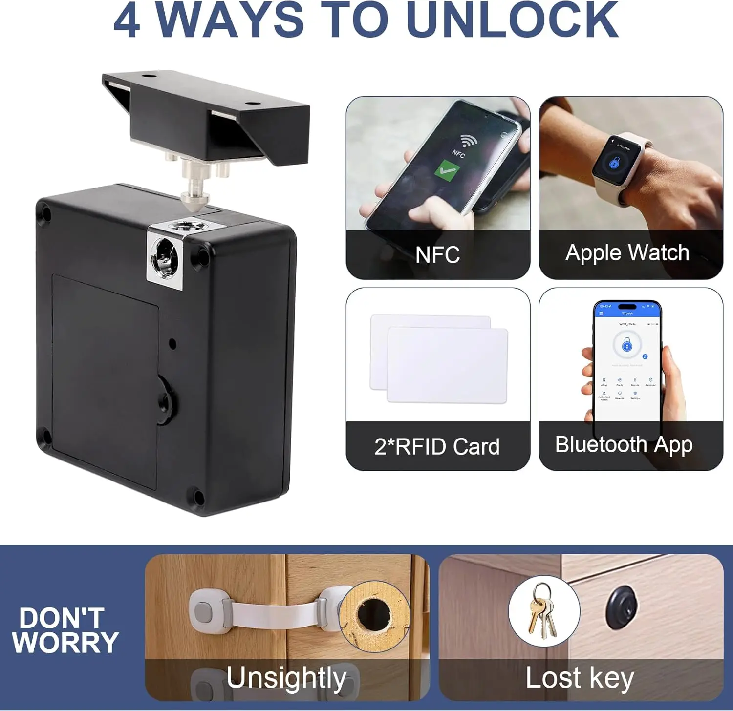 Mobile phone NFC smart locker  - Furniture Hardware Suppliers recension och pris