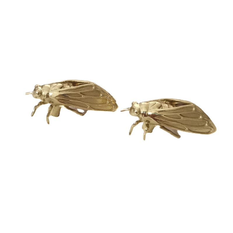 Brass Cicada Hardware Handle B - Unique Furniture Hardware recension och pris