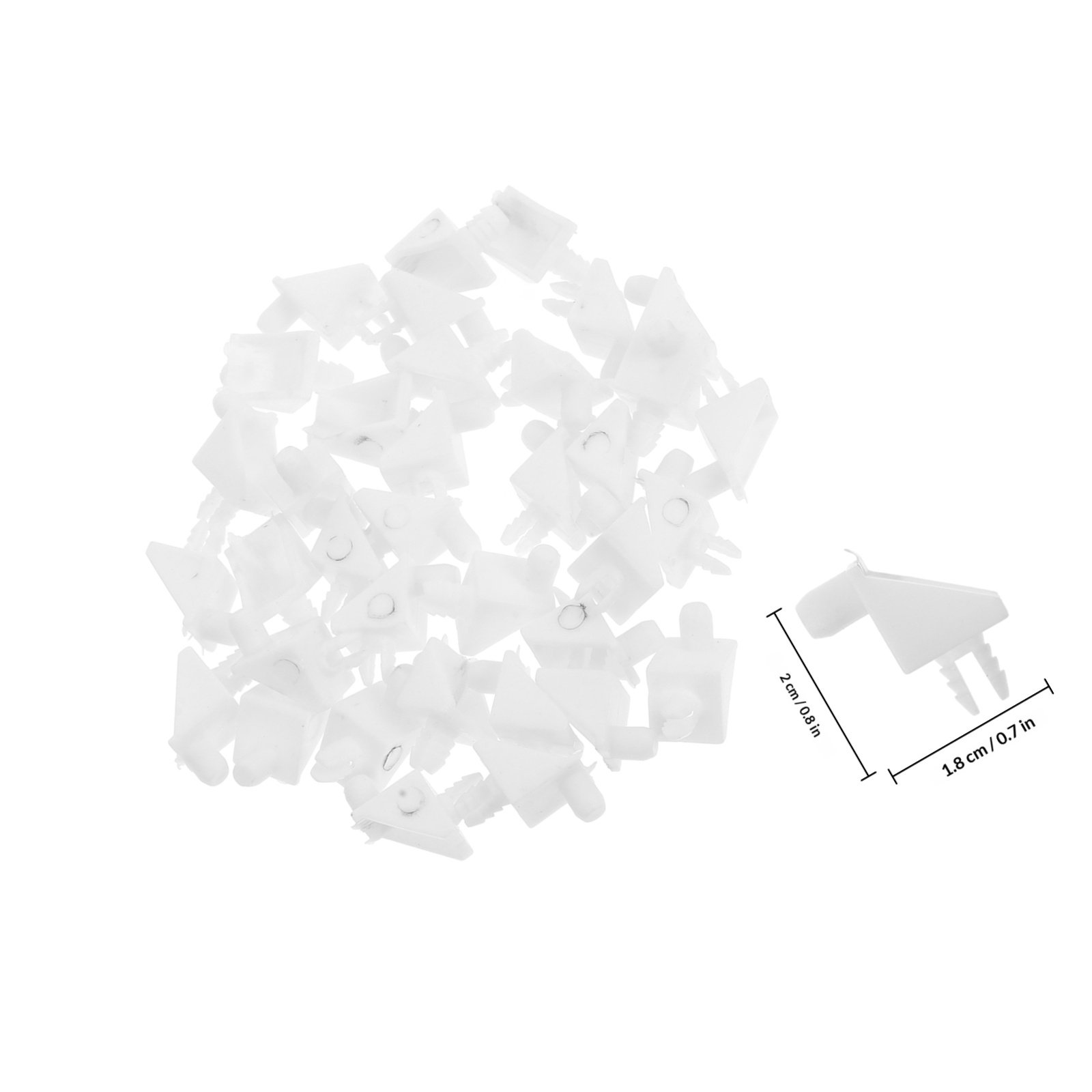30Pcs Sturdy Right Angle Corne - Shelf Peg Support recension och pris