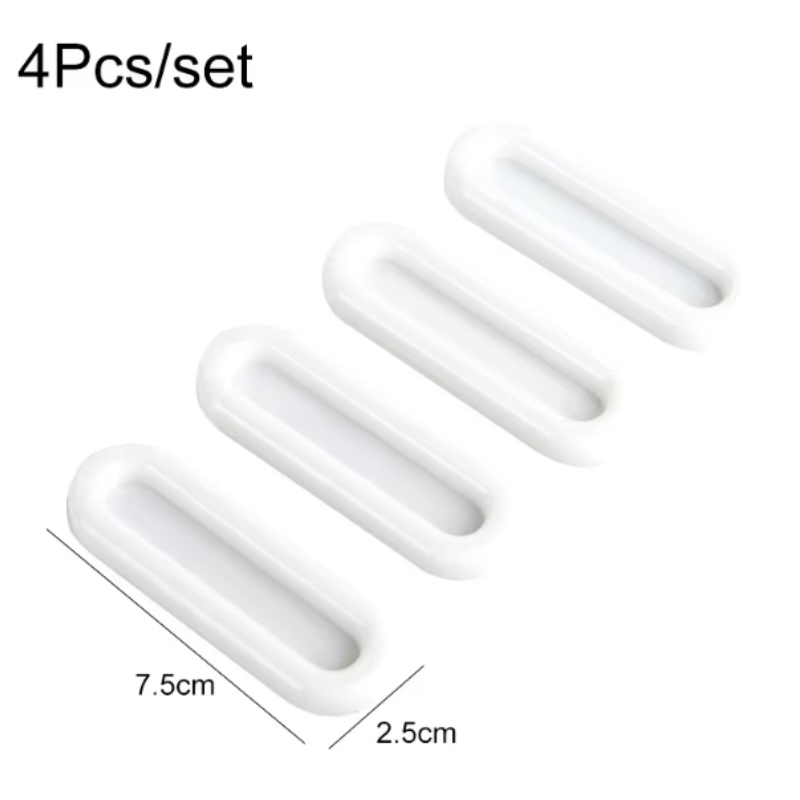 4Pcs Self-adhesive Door Knobs  - Furniture Hardware Nut recension och pris