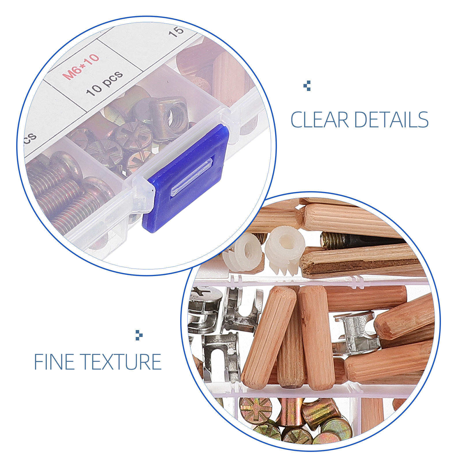 95Pcs Bunk Bed Hardware Kit Fu - Furniture Hardware Barrel Nut recension och pris
