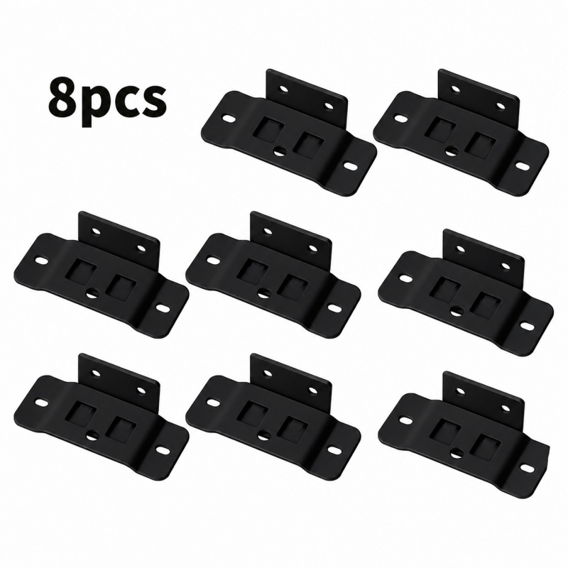 2 in 1 Iron Buckle Corner Brac - Furniture Hardware Fasteners recension och pris