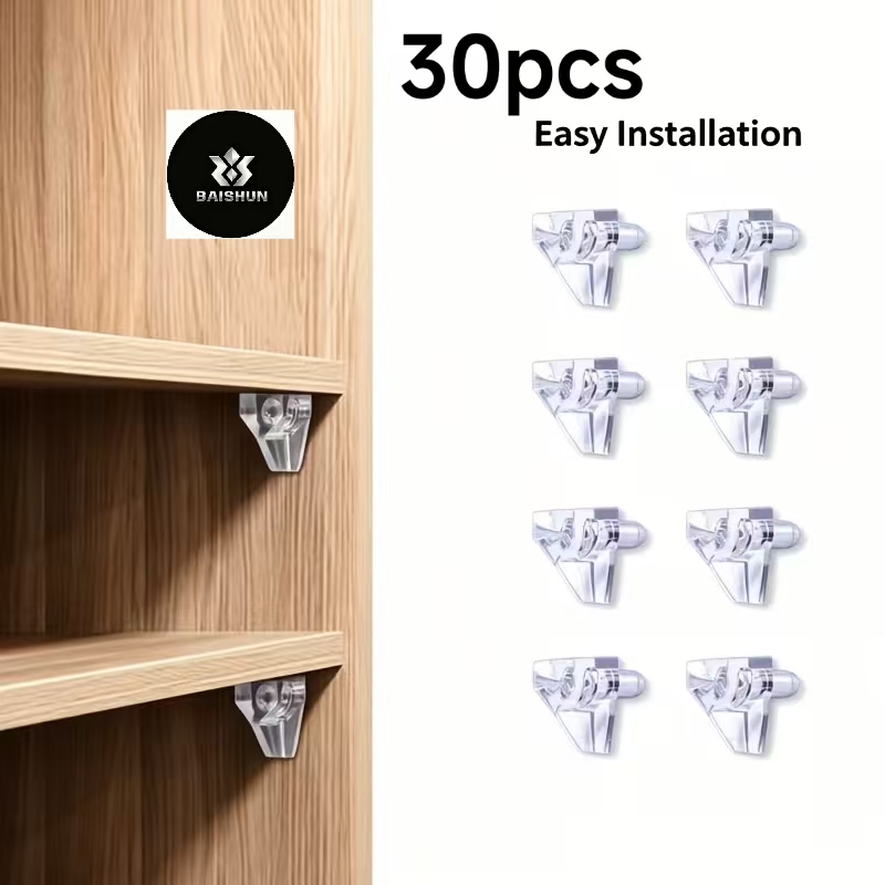 30Pcs Cabinet Shelf Support Pi - Shelf Peg Support recension och pris