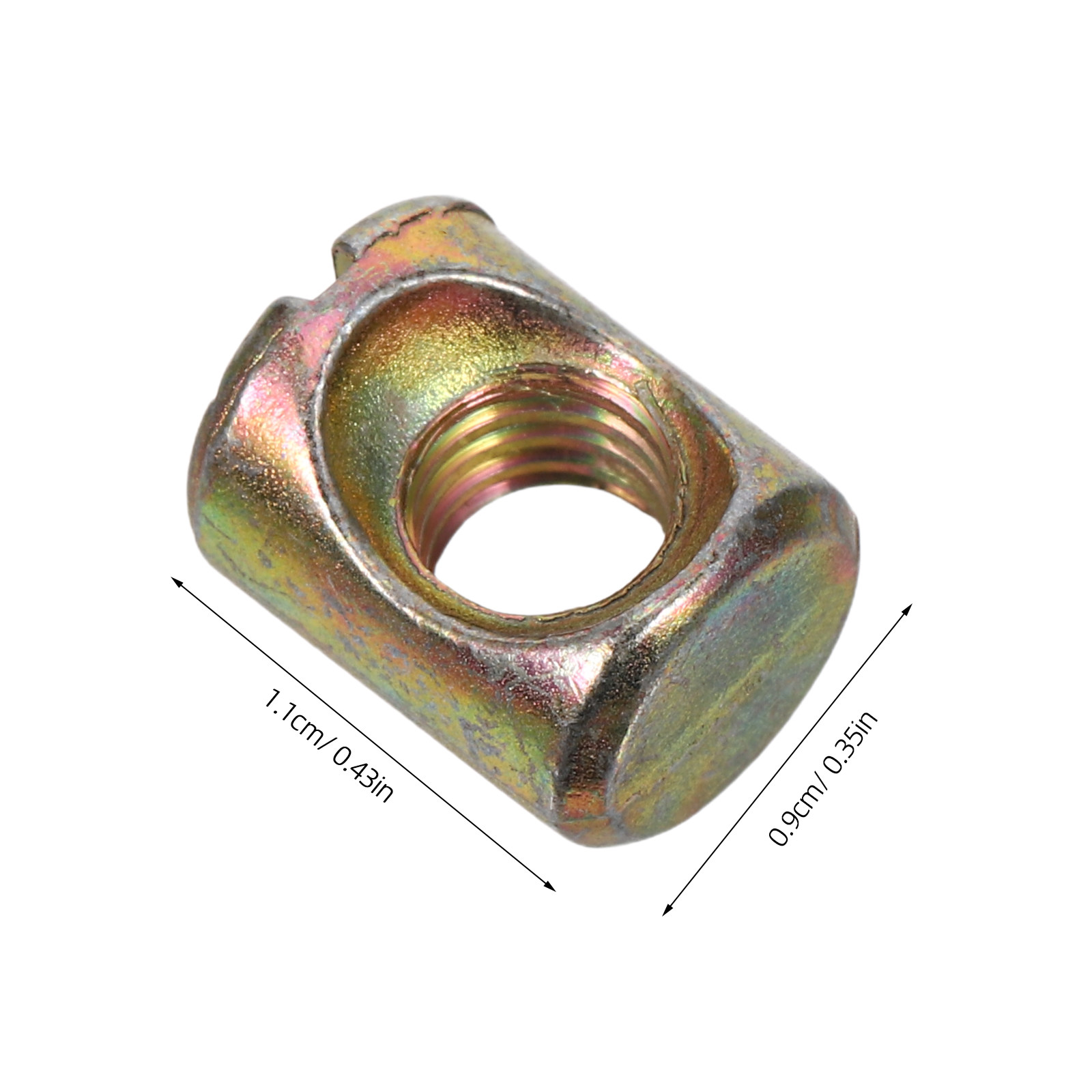 50Pcs Furniture Hardware Fixin - Furniture Hardware Barrel Nut recension och pris