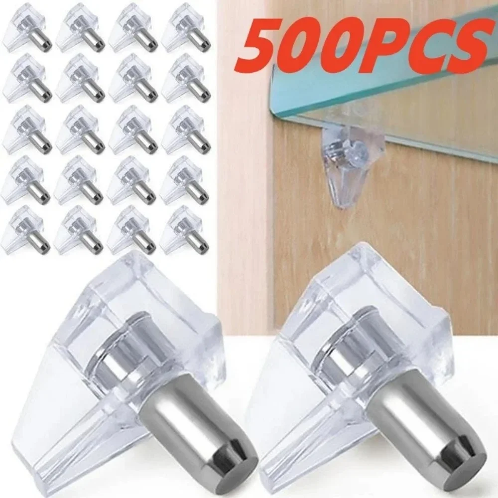 500/200/50/10PCS Transparent S - Shelf Peg Support recension och pris