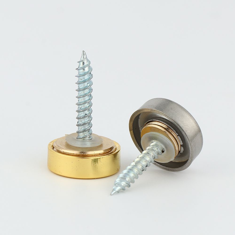 4 Sets Mirror Fasteners Screws - Furniture Hardware Fasteners recension och pris