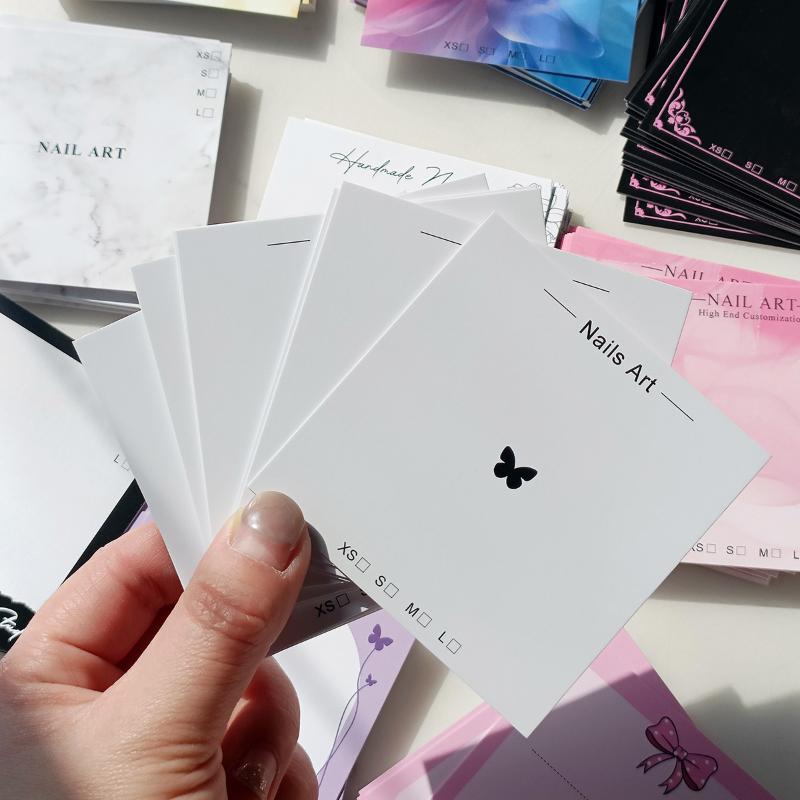 ●20 Sheets Press On Nail Botto - Furniture Hardware Nails recension och pris