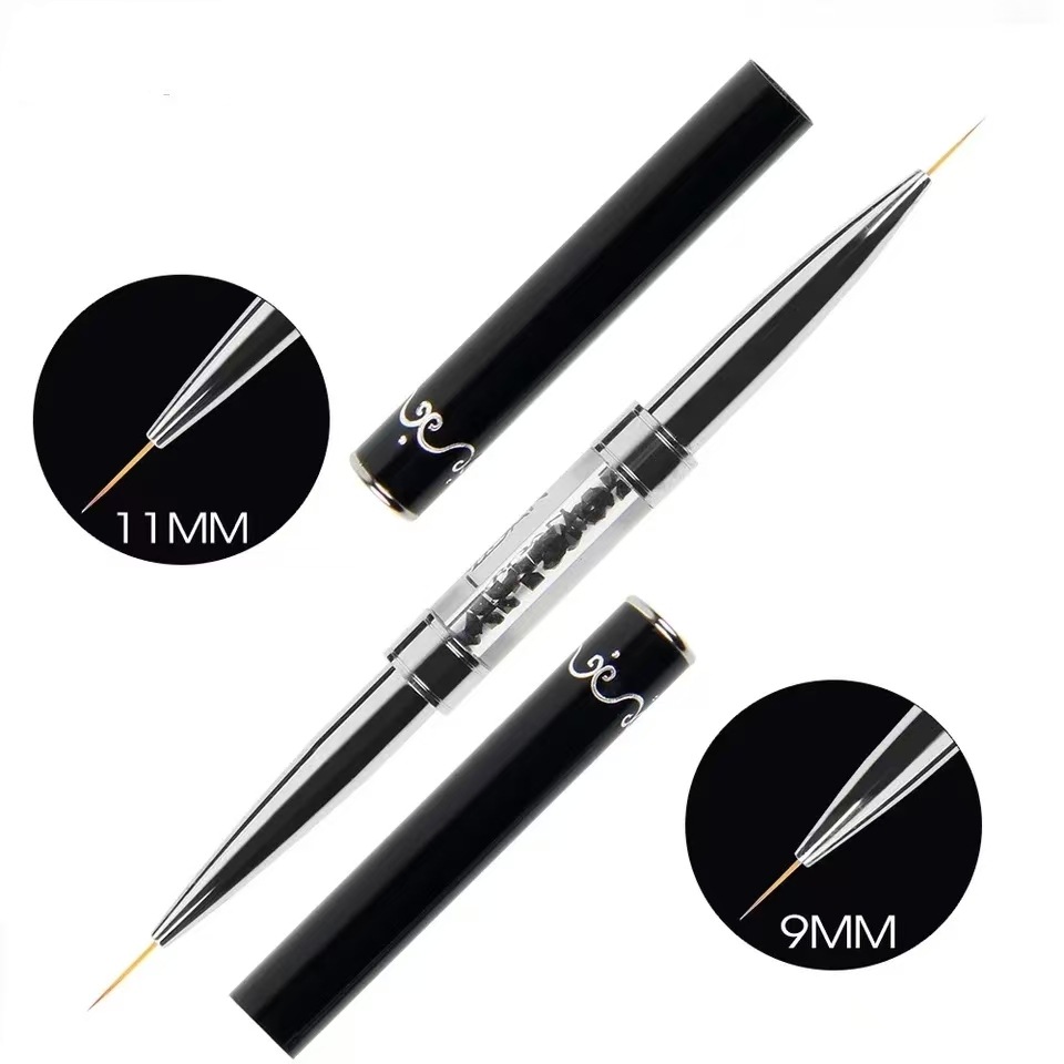 Dual-ended Black Metal Handle  - Furniture Hardware Nails recension och pris