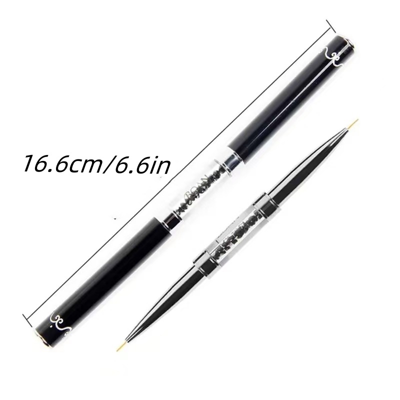 Dual-ended Black Metal Handle  - Furniture Hardware Nails recension och pris