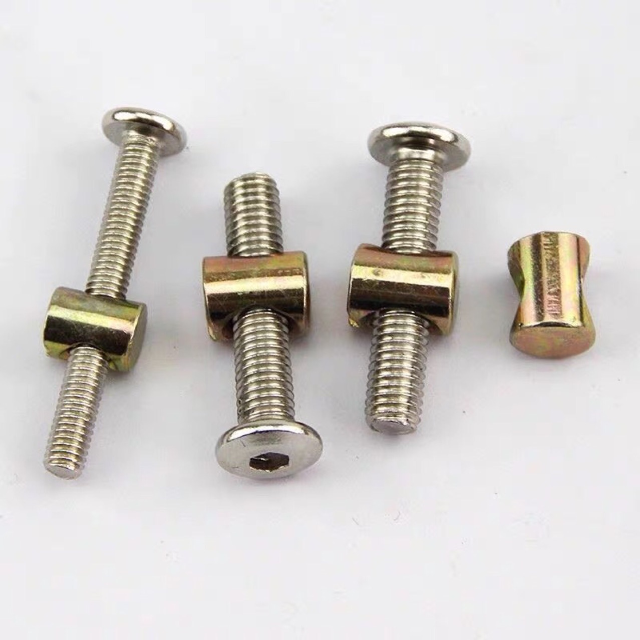 20pcs/Lot Carbon Steel Furnitu - Furniture Hardware Barrel Nut recension och pris