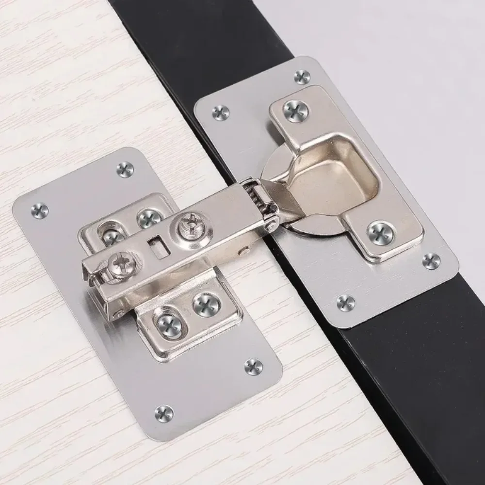 10/1Pairs Hinge Repair Plate K - Furniture Hardware Replacement Parts recension och pris