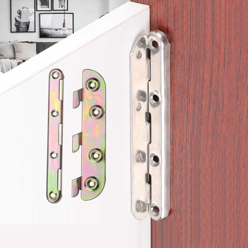 1set 6/8 inch Metal Bed Bracke - Furniture Hardware Fasteners recension och pris