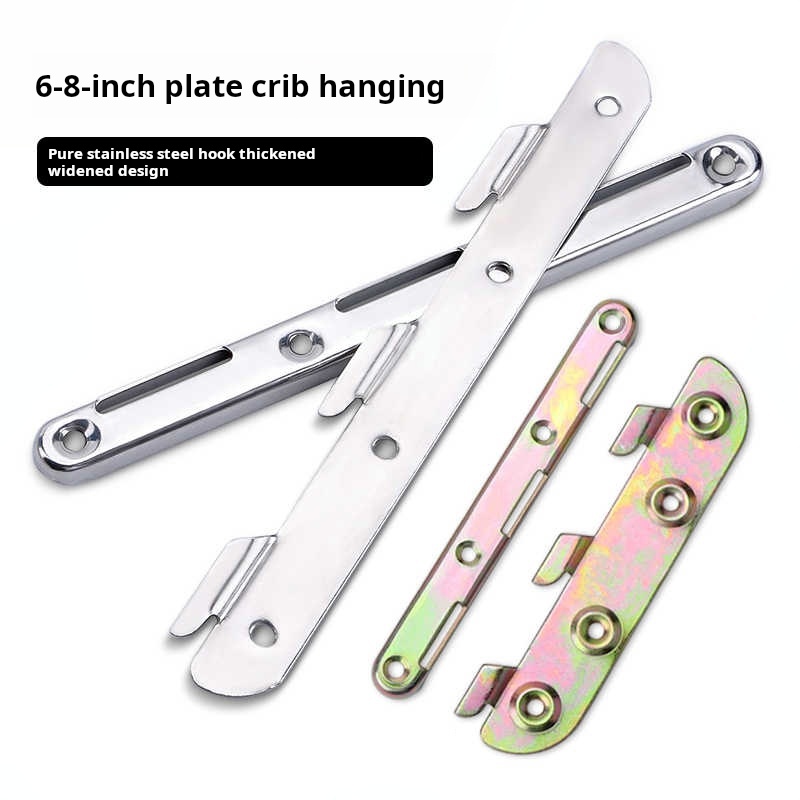 1set 6/8 inch Metal Bed Bracke - Furniture Hardware Fasteners recension och pris