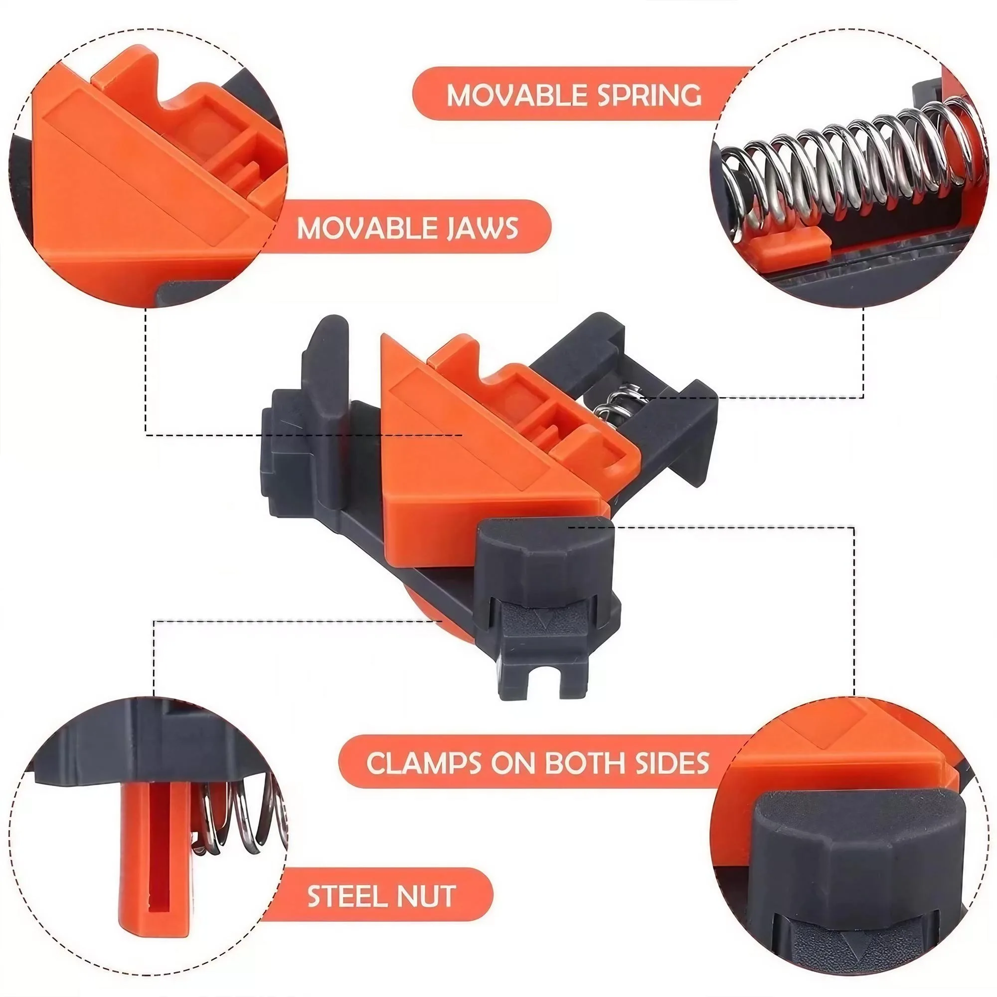 Premium 90 Degree Right Angle  - Furniture And Hardware recension och pris