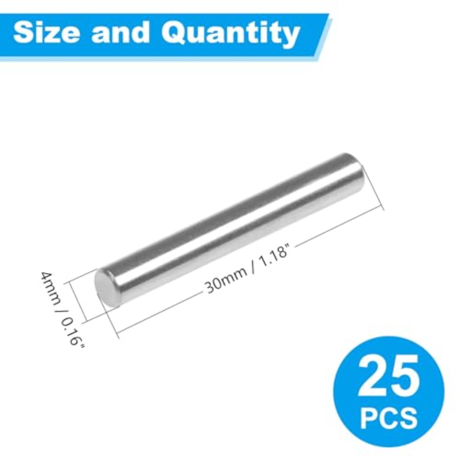 25 Pcs Shelves Dowel Pin, 304  - Shelf Peg Support recension och pris