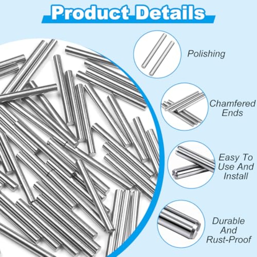 25 Pcs Shelves Dowel Pin, 304  - Shelf Peg Support recension och pris