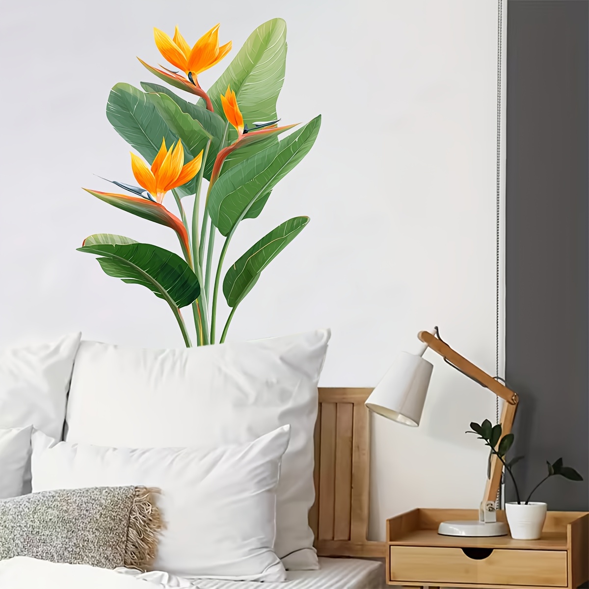 1 Piece of Jungle Leaf Wall St - Furniture Paradise & Hardware Ghaziabad By Owner recension och pris