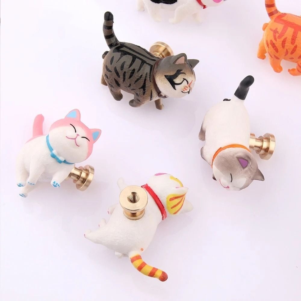 New Resin Cartoon Cat Shape Dr - Furniture Hardware Nut recension och pris