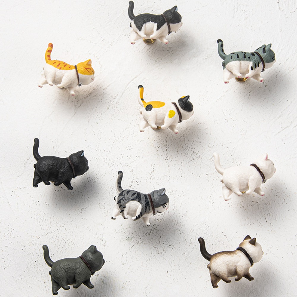 New Resin Cartoon Cat Shape Dr - Furniture Hardware Nut recension och pris