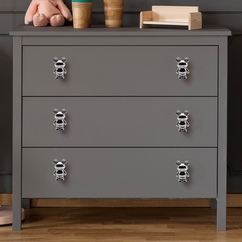Cartoon Bear Furniture Handle  - Furniture Hardware Nut recension och pris