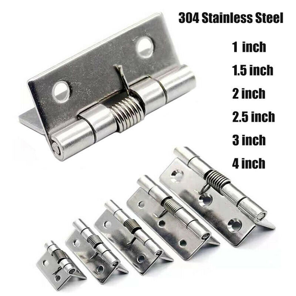 2pcs Self Closing Spring Hinge - Furniture Hardware Replacement Parts recension och pris