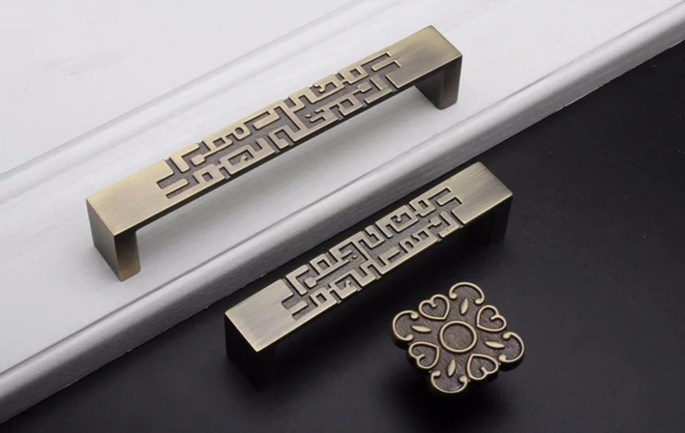 2 pcs Chinese Style Drawer Dra - Unique Furniture Hardware recension och pris