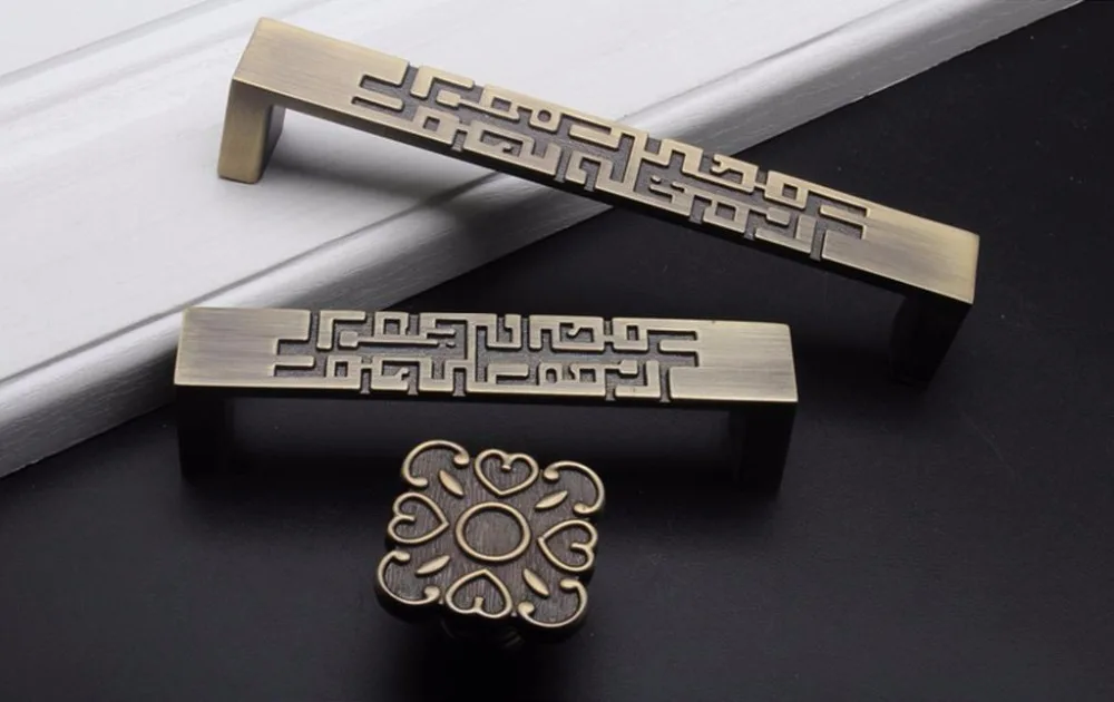2 pcs Chinese Style Drawer Dra - Unique Furniture Hardware recension och pris
