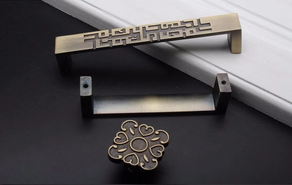 2 pcs Chinese Style Drawer Dra - Unique Furniture Hardware recension och pris
