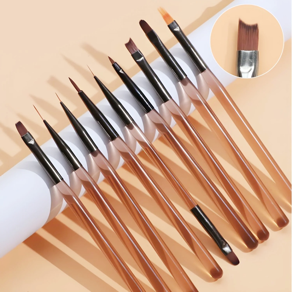 9PCS Nail Brush for Nail Art D - Furniture Hardware Nails recension och pris