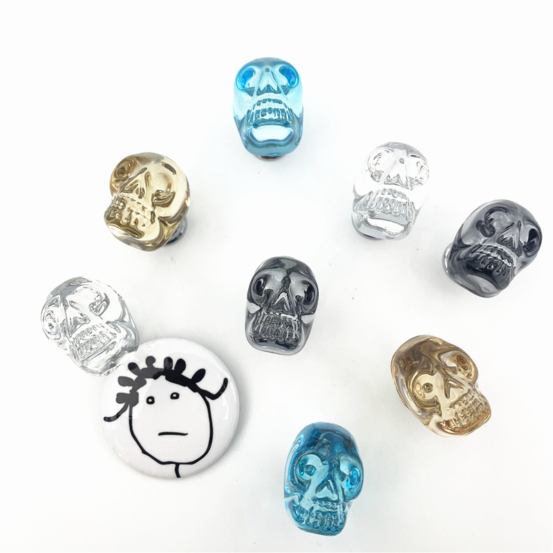 LCH  Clear Crystal Skull Shape - Unique Furniture Hardware recension och pris