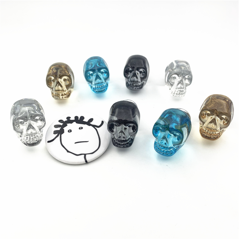 LCH  Clear Crystal Skull Shape - Unique Furniture Hardware recension och pris