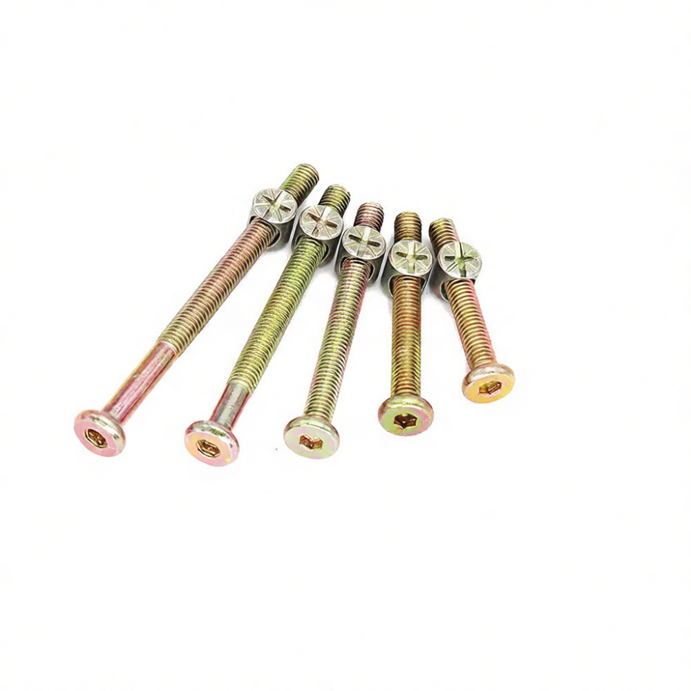 M6 Hex Socket Cap Screws With  - Furniture Hardware Barrel Nut recension och pris