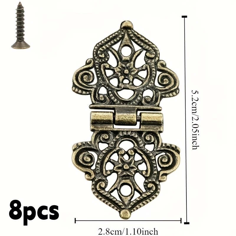 8PCS Vintage Alloy Hollow Flow - Furniture Hardware Replacement Parts recension och pris