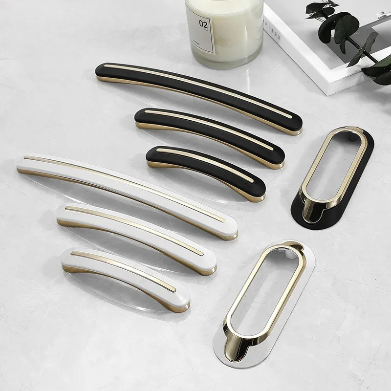 Modern Simple Zinc Alloy Cabin - Furniture Hardware Handles recension och pris