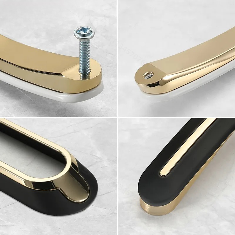Modern Simple Zinc Alloy Cabin - Furniture Hardware Handles recension och pris